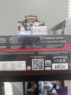Pokemon TCG Paldean Fates Pokemon Center Elite Trainer Box ETB Sealed - Image 2