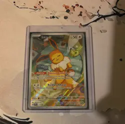Pokemon TCG ~ Eevee 173 Full Art Prismatic Evolutions Black Star Promo - Image 1