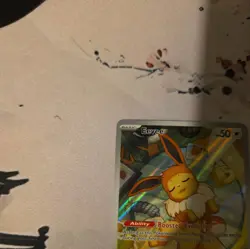 Pokemon TCG ~ Eevee 173 Full Art Prismatic Evolutions Black Star Promo - Image 5