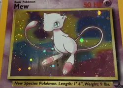 2000 Pokemon League Black Star Promo MEW Holo Rare #9 CGC 9.5 (10 re-labeled) - Image 3