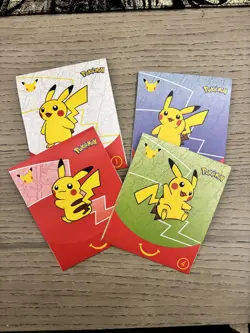14x McDonalds Pokemon 25th Anniversary Sealed Booster Pack Lot With Envelopes - Image 1