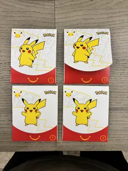 14x McDonalds Pokemon 25th Anniversary Sealed Booster Pack Lot With Envelopes - Image 2