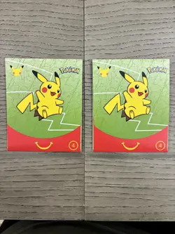 14x McDonalds Pokemon 25th Anniversary Sealed Booster Pack Lot With Envelopes - Image 3