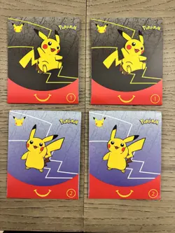 14x McDonalds Pokemon 25th Anniversary Sealed Booster Pack Lot With Envelopes - Image 4