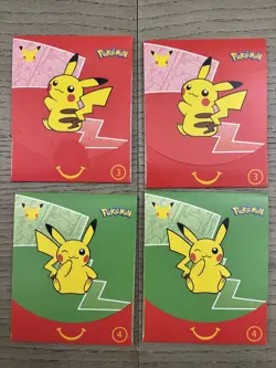 14x McDonalds Pokemon 25th Anniversary Sealed Booster Pack Lot With Envelopes - Image 5