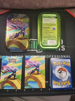 Pokemon TCG: Vibrant Paldea Mini Tin feat. Goomy and Ceruledge. Bulk Lot - Image 1