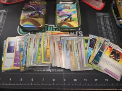 Pokemon TCG: Vibrant Paldea Mini Tin feat. Goomy and Ceruledge. Bulk Lot - Image 5