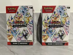 X2 Pokemon Prismatic Evolutions Booster Bundle - Factory Sealed. - Image 1