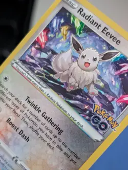 Pokemon TCG Radiant Eevee SWSH230 Black Star Promo, Near Mint Condition - Image 3