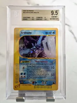 Articuno Skyridge BGS 9.5 Pokemon English 2003 H3 - Image 1