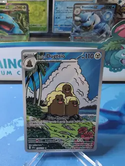 Alolan Dugtrio - 208/191 - Pokemon Surging Sparks Illustration Rare NM - Image 1
