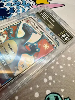 Charizard GX SV49/SV94 Pokemon Hidden Fates Shiny Vault GMA Graded 8.5 NM MT+ - Image 4