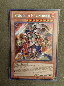 Thestalos the Firestorm Monarch - Holo 1st Edition PRIO-EN035 - NM/LP - Image 1