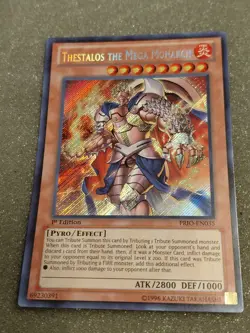 Thestalos the Firestorm Monarch - Holo 1st Edition PRIO-EN035 - NM/LP - Image 2