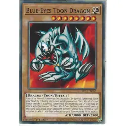 Blue-Eyes Toon Dragon Yu-Gi-Oh! LDS1-EN056 1st Common - Image 1