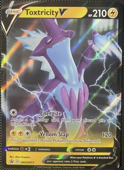 Toxtricity V SWSH017 SWSH: Sword & Shield Promo Cards Holo - Pokemon Card - Image 1