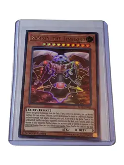🔥Yu-Gi-Oh Card - BLLR-EN034 - KAMION, THE TIMELORD ultra rare holo - Image 1