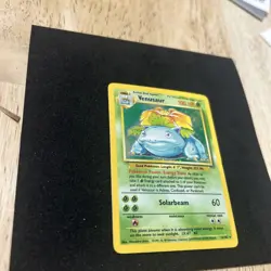 Pokemon TCG Venusaur Base Set Holo Unlimited Rare Card 15/102 - Image 3