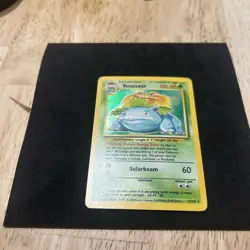Pokemon TCG Venusaur Base Set Holo Unlimited Rare Card 15/102 - Image 4