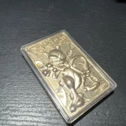Mewtwo - Pokemon 23k Gold Plated Trading Card Burger King Promo 1999 Nintendo - Image 2