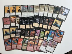 4 sheets Mana Vault and 150 MTG card lot with FBB 4th Edition Japanese NM-Played - Image 3