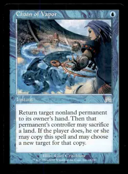 MTG Chain of Vapor LP Light Play Onslaught [3349] - Image 1