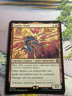 Spider-Punk - MTG SPM Marvel's Spider Man - NM/MINT - Image 2