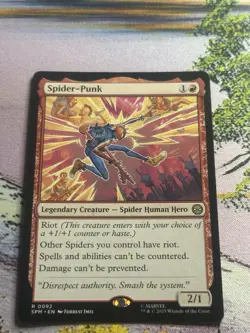 Spider-Punk - MTG SPM Marvel's Spider Man - NM/MINT - Image 3