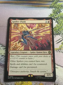 Spider-Punk - MTG SPM Marvel's Spider Man - NM/MINT - Image 4