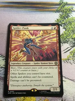 Spider-Punk - MTG SPM Marvel's Spider Man - NM/MINT - Image 5