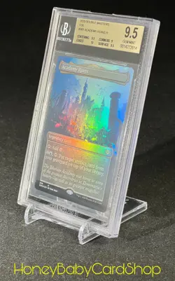 MTG Double Masters 2020 Academy Ruins BGS 9.5 GEM MINT Foil Box Topper - Image 3