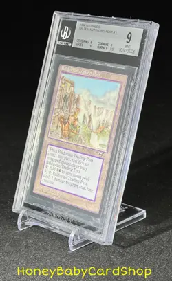 MTG Alliances 1996 Balduvian Trading Post BGS 9.0Q+ (Quad+) MINT Silver Age - Image 3