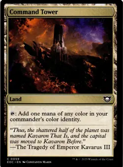 Command Tower C Commander: Edge of Eternities 59 LP - Image 1
