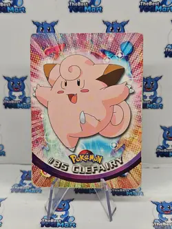 Pokemon Clefairy #35 Topps TV Animation Edition Black Label MP - Image 1