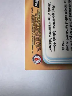 Vintage Topps Pokemon TV Animation Edition Charizard #06 Non-Holo Ex-MP - Image 4