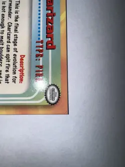 Vintage Topps Pokemon TV Animation Edition Charizard #06 Non-Holo Ex-MP - Image 5