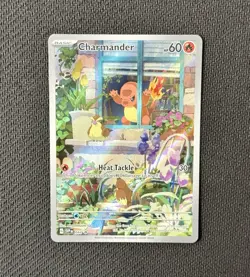 Pokemon TCG Charmander 044 Sv: Obsidian Flames ETB Promo NM - Image 1