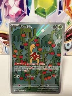 Shuckle 136/132 Illustration Rare (IR) Holo - Pokemon TCG Mega Evolution - NM - Image 1