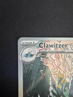 Clawitzer 141/132 Pokemon Mega Evolution Illustration Rare - Image 3