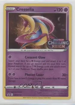Cresselia (Prerelease) Pokemon Sword & Shield Black Star Promo #SWSH114 06y2 - Image 1