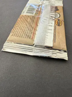 Sealed Pokemon Fossil Booster Pack Zapdos 1999 WOTC 21.74g HEAVY Long Crimp - Image 5