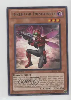 Inzektor Dragonfly 1st Ed. YuGiOh Order of Chaos #ORCS-EN020 - Image 1