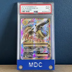 PSA 9 M Blastoise ex 102/108 FA XY Evolutions 2016 MINT Graded Pokemon Card TCG - Image 1