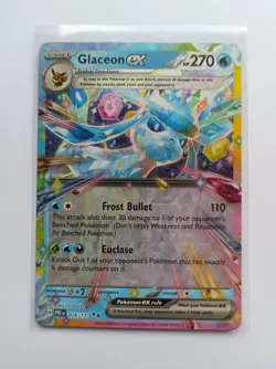 Pokemon TCG - Glaceon EX 026/131 Card Prismatic Evolutions S & V - Image 1