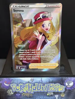 Pokemon Card Serena 193/195 Silver Tempest Full Art Trainer Ultra Rare NM - Image 1