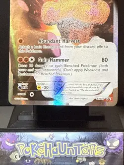 Pokemon Card Landorus BW43 Black & White Promo Holo Light Play - Image 3