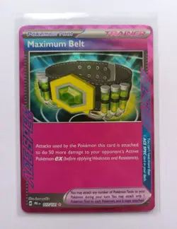 Pokemon TCG - Maximum Belt 117/131 Ace Spec Card Prismatic Evolutions S & V - Image 1