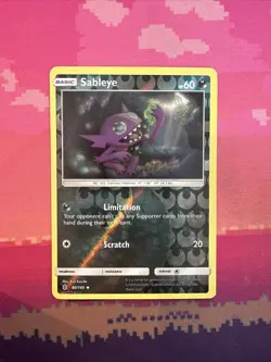Pokemon Card Sableye Guardians Rising Reverse Holo 80/145 Near Mint - Image 1