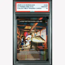 PSA 10 Louis Vuitton Takashi Murakami Zoom on Colorful Monogram Trading Card 015 - Image 1