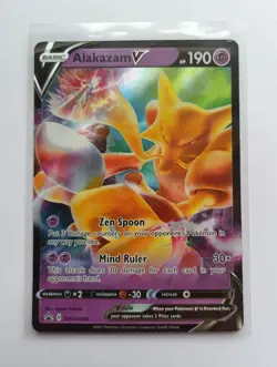 Pokemon TCG - Alakazam V SWSH083 Promo Card SW & SH - Image 1